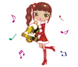 Christmas Girls sticker #8292721