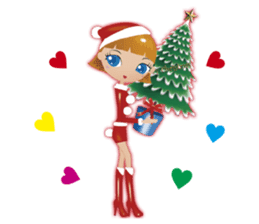 Christmas Girls sticker #8292732