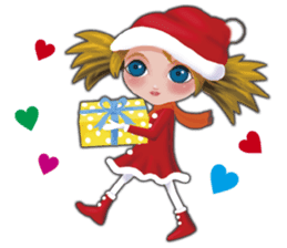 Christmas Girls sticker #8292736
