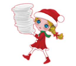 Christmas Girls sticker #8292740