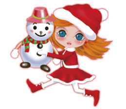 Christmas Girls sticker #8292741