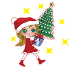 Christmas Girls sticker #8292742