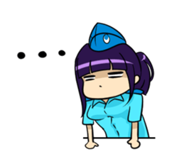 Air Force Silly Girl sticker #8292819