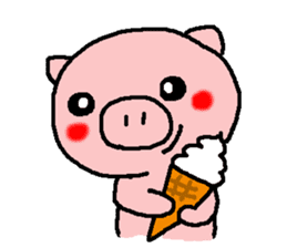 pretty pig second edition sticker #8293202