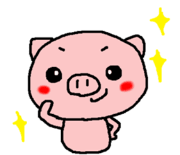 pretty pig second edition sticker #8293203