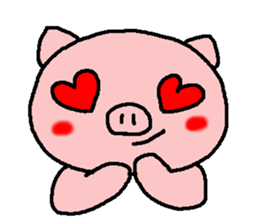 pretty pig second edition sticker #8293205