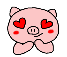 pretty pig second edition sticker #8293205