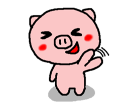 pretty pig second edition sticker #8293207