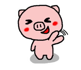 pretty pig second edition sticker #8293207