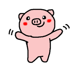 pretty pig second edition sticker #8293209