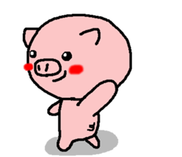 pretty pig second edition sticker #8293210