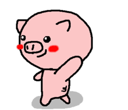 pretty pig second edition sticker #8293210