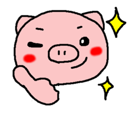 pretty pig second edition sticker #8293215