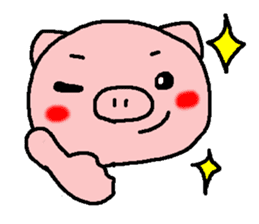 pretty pig second edition sticker #8293215