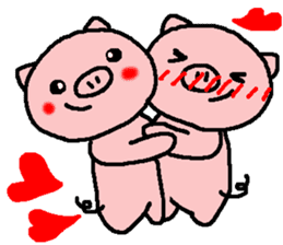 pretty pig second edition sticker #8293218