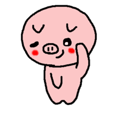 pretty pig second edition sticker #8293223