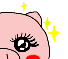 pretty pig second edition sticker #8293224