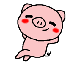 pretty pig second edition sticker #8293225