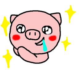 pretty pig second edition sticker #8293228
