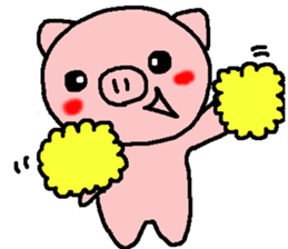 pretty pig second edition sticker #8293232