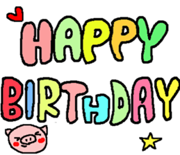 pretty pig second edition sticker #8293234