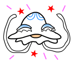 Space Jellyfish CRUNCHY, soft or hard? sticker #8293236