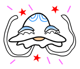 Space Jellyfish CRUNCHY, soft or hard? sticker #8293236