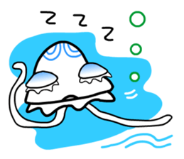 Space Jellyfish CRUNCHY, soft or hard? sticker #8293237