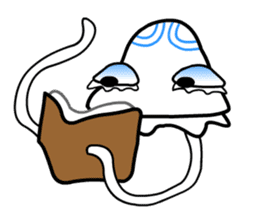 Space Jellyfish CRUNCHY, soft or hard? sticker #8293238