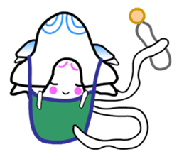 Space Jellyfish CRUNCHY, soft or hard? sticker #8293249