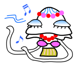 Space Jellyfish CRUNCHY, soft or hard? sticker #8293252