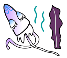 Space Jellyfish CRUNCHY, soft or hard? sticker #8293253