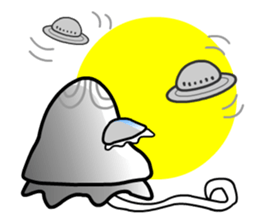 Space Jellyfish CRUNCHY, soft or hard? sticker #8293262