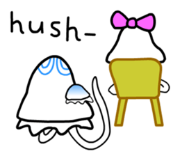 Space Jellyfish CRUNCHY, soft or hard? sticker #8293265