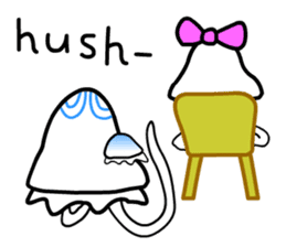 Space Jellyfish CRUNCHY, soft or hard? sticker #8293265