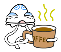 Space Jellyfish CRUNCHY, soft or hard? sticker #8293268