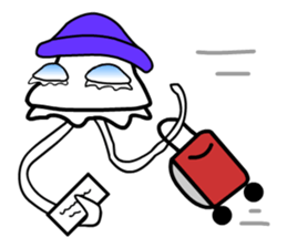 Space Jellyfish CRUNCHY, soft or hard? sticker #8293271