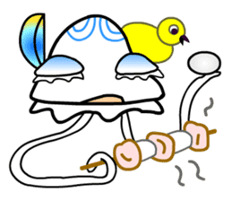 Space Jellyfish CRUNCHY, soft or hard? sticker #8293275