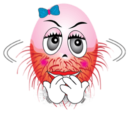 Rambutan fruit heroes sticker #8293774
