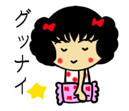 Mischievous girl sticker #8293908