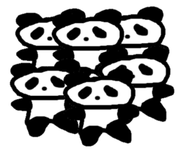 big brother panda 3 sticker #8294071