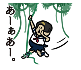 acitive girl sticker #8294229