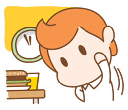 Scott @ Work! sticker #8295258