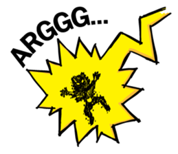 Black Bear No Business 2 [TH] sticker #8295352