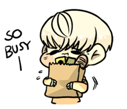 Gun&En's boy sticker #8295429