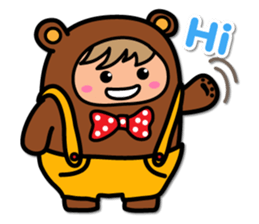 Kuma Boy sticker #8295436