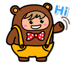 Kuma Boy sticker #8295436