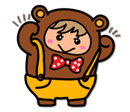 Kuma Boy sticker #8295440