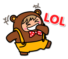 Kuma Boy sticker #8295442