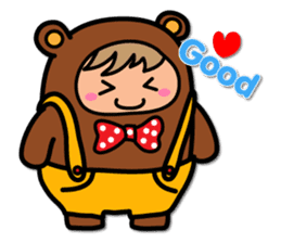 Kuma Boy sticker #8295443